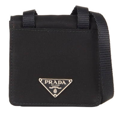 Prada Logo Lanyard Pouch, front view